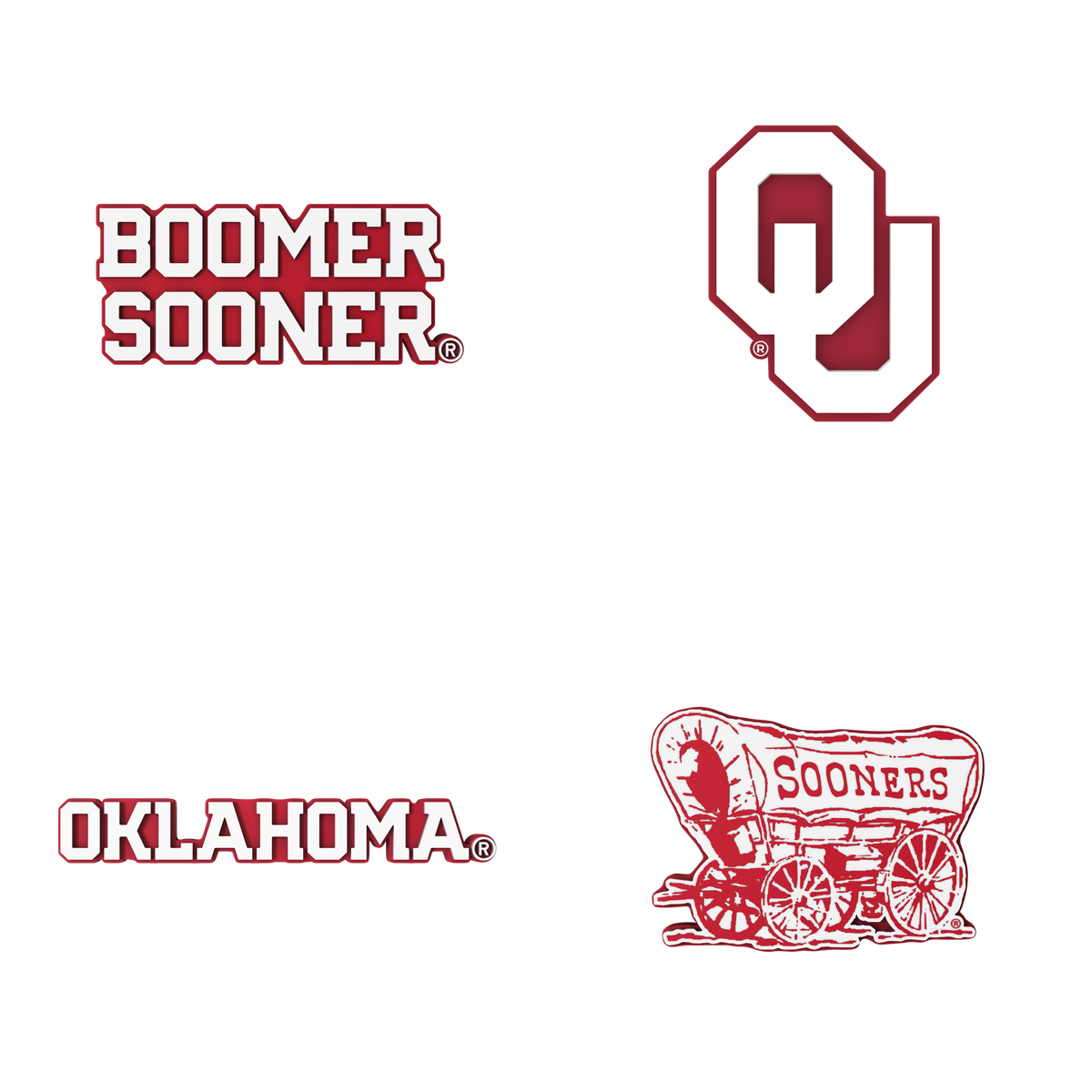 Budz | Oklahoma Sooners | 4-Pack Bundle image 1